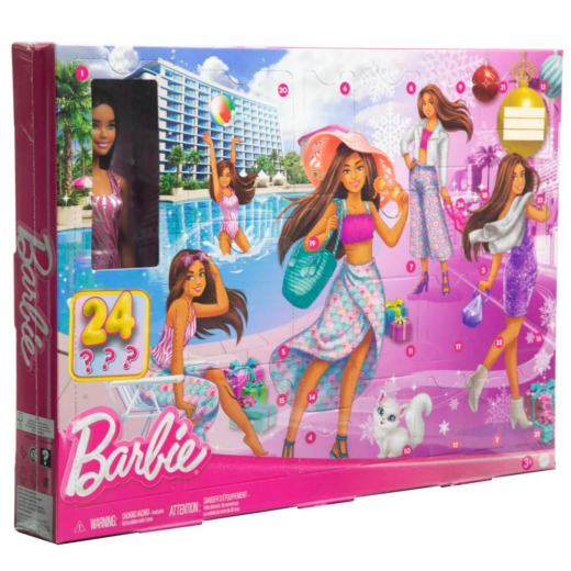 Barbie Fashionista Adventskalender i gruppen LEKSAKER / Barbie / Barbie Fashionista hos Spelexperten (960-9023)