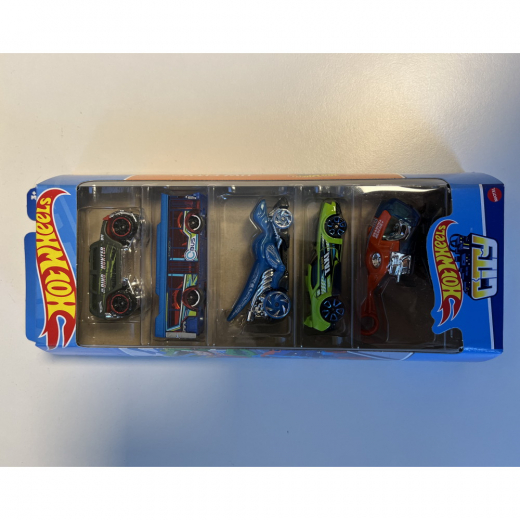 Hot Wheels 5-pack bilar - City i gruppen LEKSAKER / Leksaksfordon / Hot Wheels hos Spelexperten (965-0138B)