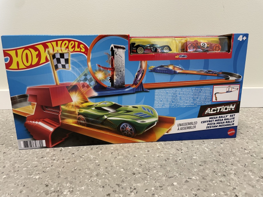 Hot wheels action mega rally set online