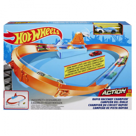 Hot Wheels - Rapid Raceway Champion i gruppen  hos Spelexperten (965-2476)