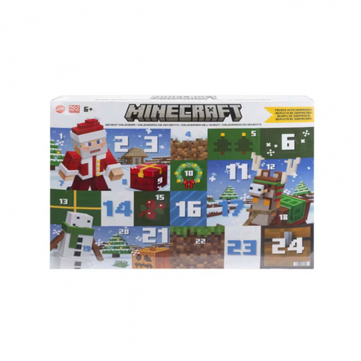 Minecraft Adventskalender i gruppen Varumärken / Adventskalendrar hos Spelexperten (968-9024)