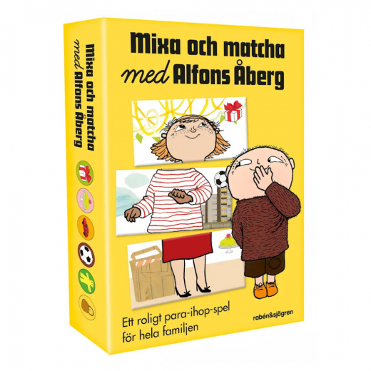 Mixa Och Matcha Med Alfons Åberg i gruppen SÄLLSKAPSSPEL / Barnspel hos Spelexperten (9789129725537)