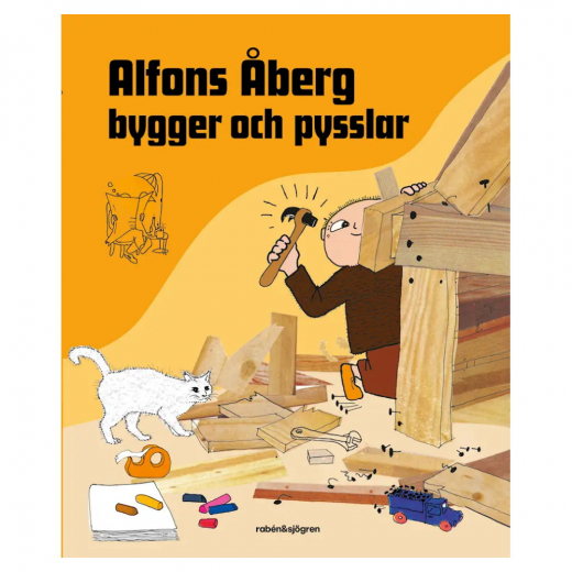 Alfons Åberg Bygger Och Pysslar i gruppen LEKSAKER / Skapa & måla / Skriva och Rita / Pysselböcker hos Spelexperten (9789129745054)