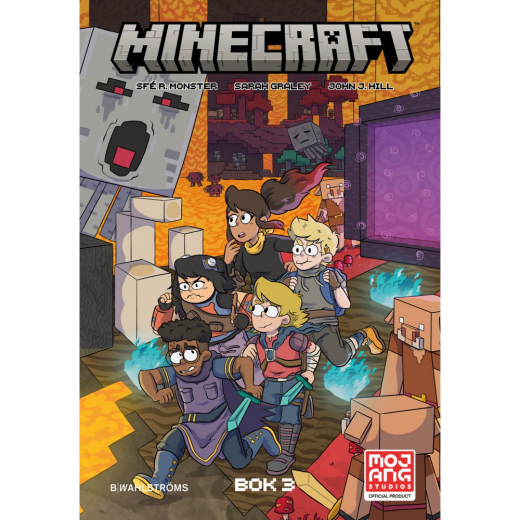 Minecraft Bok 3 i gruppen LEKSAKER / Barnböcker hos Spelexperten (9789132218262)