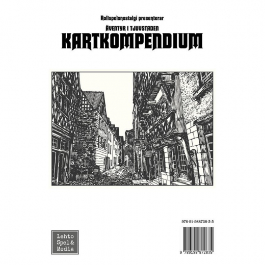 Drakar och Demoner - Äventyr i Tjuvstaden: Kartkompendium i gruppen SÄLLSKAPSSPEL / Rollspel / Drakar och Demoner hos Spelexperten (9789198872835)