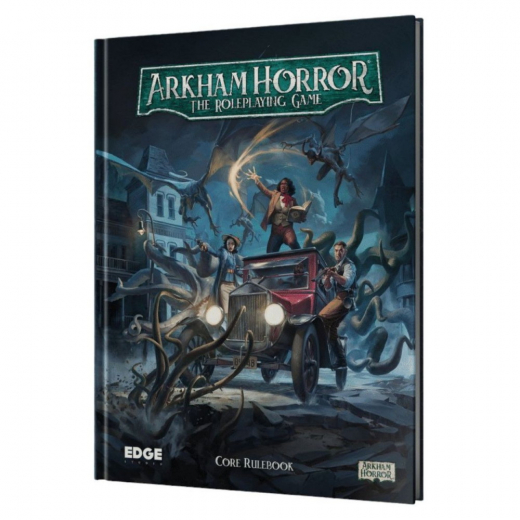 Arkham Horror: The Roleplaying Game - Core Rulebook i gruppen SÄLLSKAPSSPEL / Rollspel hos Spelexperten (AMDESDPSAH02EN)