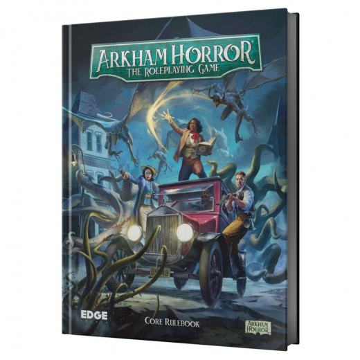 Arkham Horror: The Roleplaying Game - Core Rulebook i gruppen SÄLLSKAPSSPEL / Rollspel hos Spelexperten (AMDESDPSAH02EN)