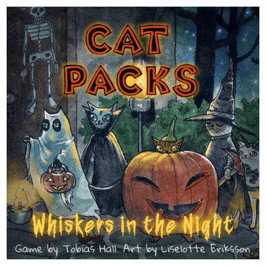 Cat Packs: Whiskers in the Night (Exp.) i gruppen SÄLLSKAPSSPEL / Expansioner hos Spelexperten (AONGCS08)