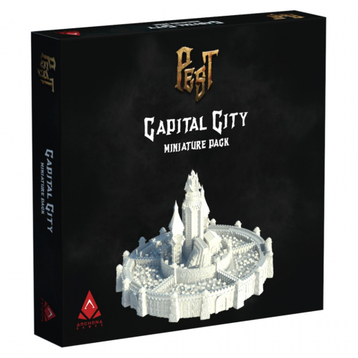 Pest: Capital City Miniature Pack (Exp.) i gruppen SÄLLSKAPSSPEL / Tillbehör / Övriga hos Spelexperten (ARQ151)