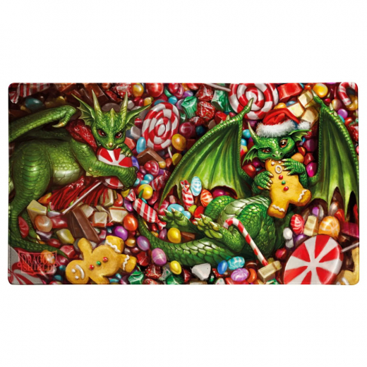 Dragon Shield Playmat - Christmas 2024 i gruppen SÄLLSKAPSSPEL / Tillbehör / Övriga hos Spelexperten (AT20507)