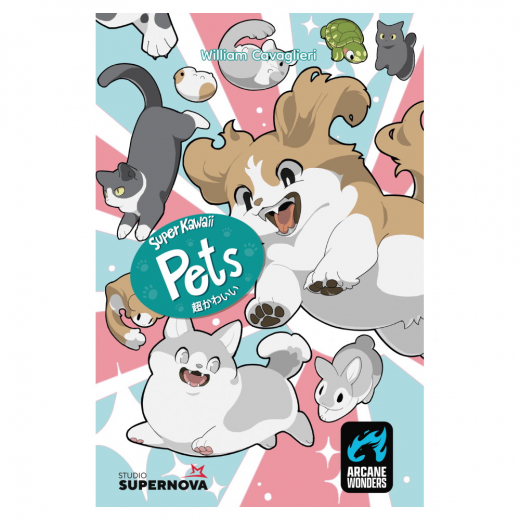 Super Kawaii Pets i gruppen SÄLLSKAPSSPEL / Kortspel hos Spelexperten (AWGAW21SKP)