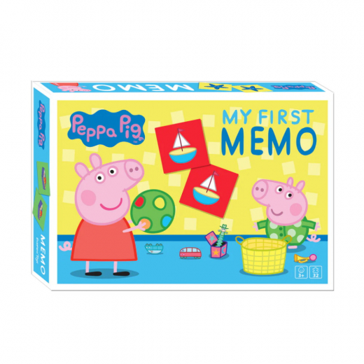 Peppa Pig - Mitt Första Memo i gruppen SÄLLSKAPSSPEL / Barnspel hos Spelexperten (B-8972)