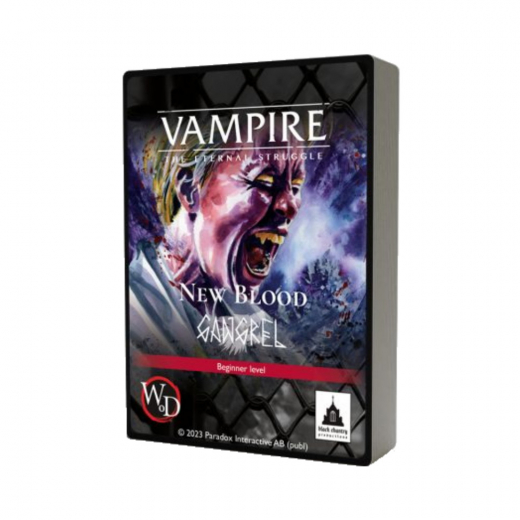 Vampire: The Eternal Struggle TCG - New Blood Gangrel i gruppen SÄLLSKAPSSPEL / Kortspel hos Spelexperten (BCP045)