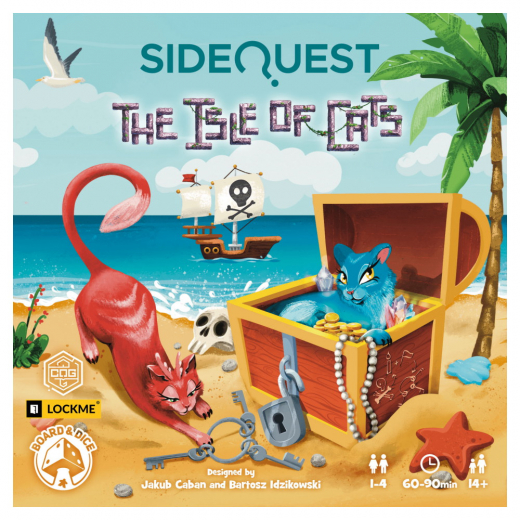 SideQuest: The Isle of Cats i gruppen SÄLLSKAPSSPEL / Strategispel hos Spelexperten (BND103)