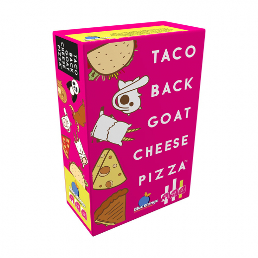 Taco! Back! Goat Cheese! Pizza! (Eng) i gruppen SÄLLSKAPSSPEL / Kortspel hos Spelexperten (BO0157)