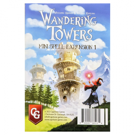 Wandering Towers: Mini Spell Expansion 1 i gruppen SÄLLSKAPSSPEL / Expansioner hos Spelexperten (CAPABTOW02)