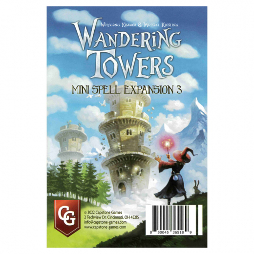 Wandering Towers: Mini Spell Expansion 3 i gruppen SÄLLSKAPSSPEL / Expansioner hos Spelexperten (CAPABTOW04)