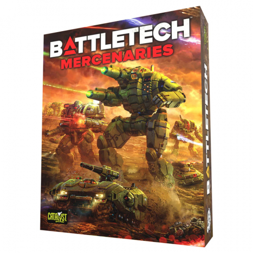 BattleTech: Mercenaries (Exp.) i gruppen SÄLLSKAPSSPEL / Expansioner hos Spelexperten (CAT35031)