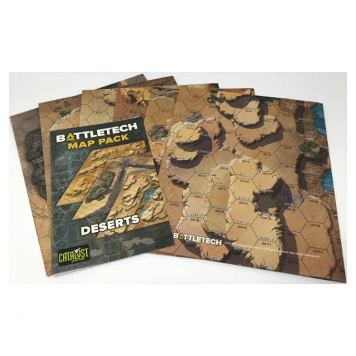 BattleTech: Map Pack - Deserts (Exp.) i gruppen SÄLLSKAPSSPEL / Expansioner hos Spelexperten (CAT35154)