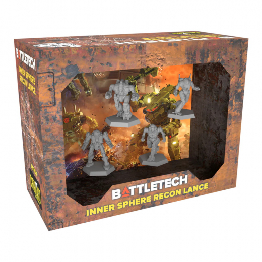 BattleTech: Inner Sphere Recon Lance (Exp.) i gruppen SÄLLSKAPSSPEL / Expansioner hos Spelexperten (CAT35751)