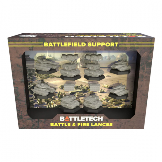 BattleTech: Battlefield Support - Battle & Fire Lances (Exp.) i gruppen SÄLLSKAPSSPEL / Expansioner hos Spelexperten (CAT35759)