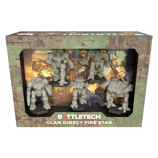 BattleTech: Clan Direct Fire Star (Exp.) i gruppen SÄLLSKAPSSPEL / Expansioner hos Spelexperten (CAT35760)