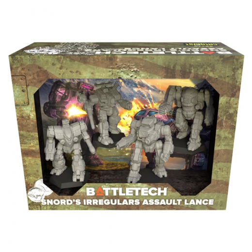 BattleTech: Snord’s Irregulars Assault Lance (Exp.) i gruppen SÄLLSKAPSSPEL / Expansioner hos Spelexperten (CAT35770)