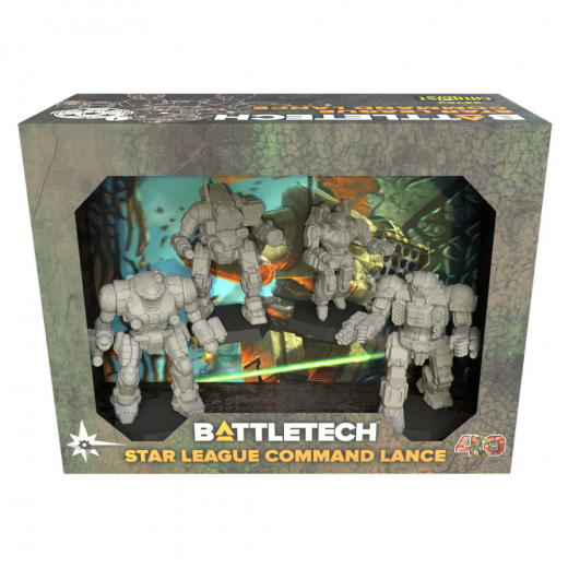 BattleTech: Star League Command Lance (Exp.) i gruppen SÄLLSKAPSSPEL / Expansioner hos Spelexperten (CAT35780)