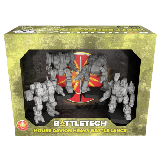 BattleTech: House Davion Heavy Battle Lance (Exp.) i gruppen SÄLLSKAPSSPEL / Expansioner hos Spelexperten (CAT35782)