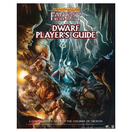 Warhammer Fantasy Roleplay: Dwarf Player's Guide i gruppen SÄLLSKAPSSPEL / Rollspel / Warhammer Fantasy hos Spelexperten (CB72495)