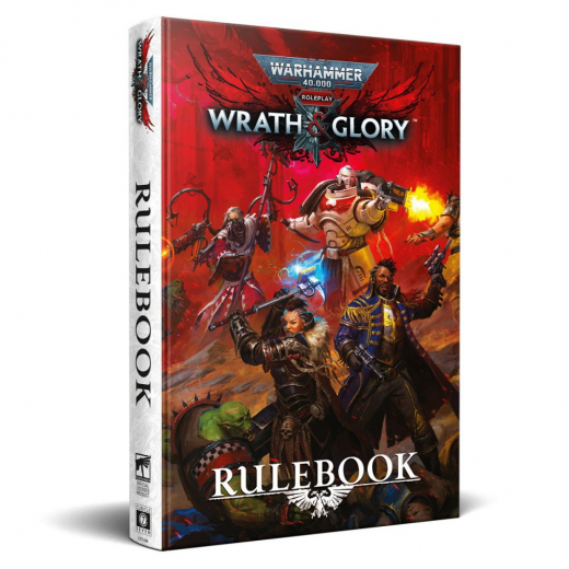 Warhammer 40,000 RPG: Wrath & Glory - Rulebook i gruppen SÄLLSKAPSSPEL / Rollspel hos Spelexperten (CB72600)