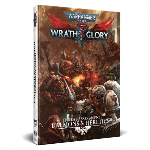 Warhammer 40,000 RPG: Wrath & Glory - Threat Assessment: Daemons & Heretics i gruppen SÄLLSKAPSSPEL / Rollspel hos Spelexperten (CB72638)