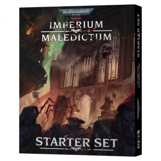 Warhammer 40,000 RPG: Imperium Maledictum Starter Set i gruppen SÄLLSKAPSSPEL / Rollspel hos Spelexperten (CB72701)