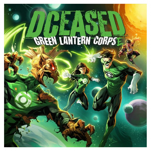 DCeased: Green Lantern Corpse i gruppen SÄLLSKAPSSPEL / Spelserier / Zombicide hos Spelexperten (CMNDCS005)