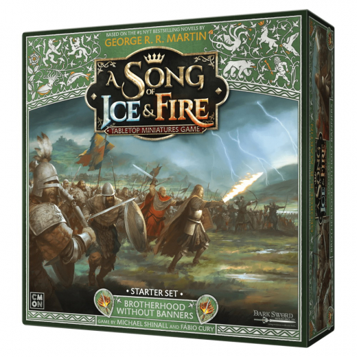 A Song of Ice & Fire: Miniatures Game - Brotherhood without Banners Set i gruppen SÄLLSKAPSSPEL / Strategispel hos Spelexperten (CMNSIF010)