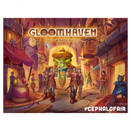 Gloomhaven: Buttons & Bugs i gruppen SÄLLSKAPSSPEL / Kortspel hos Spelexperten (CPH1001)