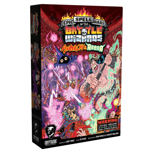 Epic Spell Wars of the Battle Wizards: Anarchy at the Arena i gruppen SÄLLSKAPSSPEL / Kortspel hos Spelexperten (CRY7800)