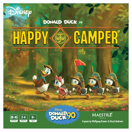 Donald Duck in Happy Camper i gruppen SÄLLSKAPSSPEL / Familjespel hos Spelexperten (DDGAME001)