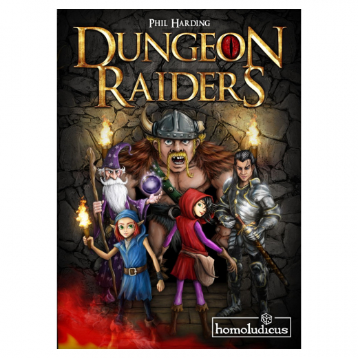 Dungeon Raiders i gruppen SÄLLSKAPSSPEL / Kortspel hos Spelexperten (DEV22318)