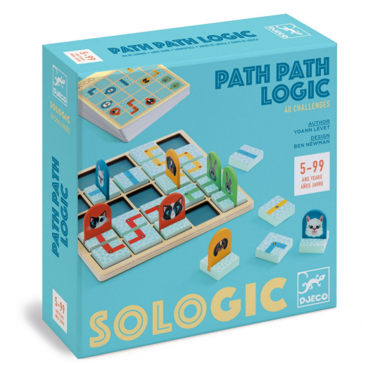 Sologic - Path Path Logic (Swe) i gruppen SÄLLSKAPSSPEL / Barnspel hos Spelexperten (DJ00811)