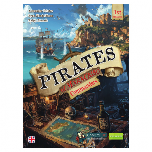 Pirates of Maracaibo: Commanders (Exp.) i gruppen SÄLLSKAPSSPEL / Expansioner hos Spelexperten (DLP1110)