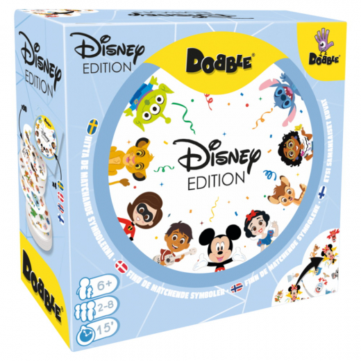 Dobble: Disney Edition i gruppen SÄLLSKAPSSPEL / Kortspel hos Spelexperten (DOBD10008ML1)