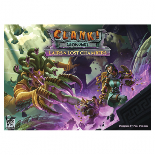 Clank! Catacombs - Lairs and Lost Chambers (Exp.) i gruppen SÄLLSKAPSSPEL / Strategispel hos Spelexperten (DWD02013)