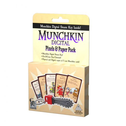 Munchkin Digital: Pixels & Paper Pack i gruppen SÄLLSKAPSSPEL / Spelserier / Munchkin hos Spelexperten (DWD09000)