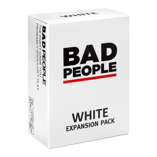 Bad People: White Expansion Pack (Eng) i gruppen SÄLLSKAPSSPEL / Expansioner hos Spelexperten (DYE5000)