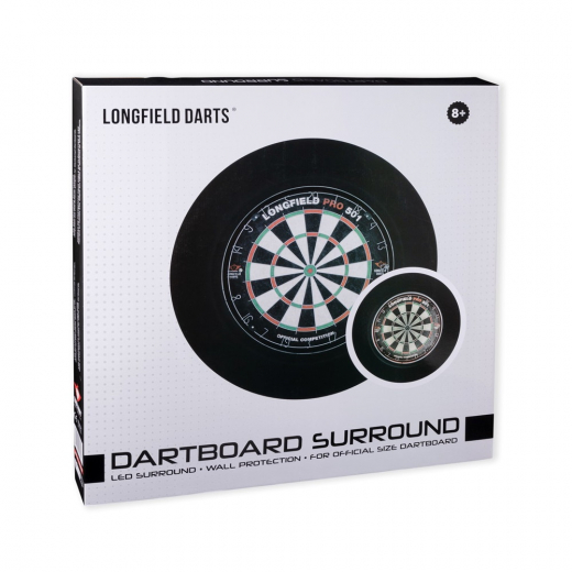 LED Dartsurround Svart i gruppen SPELBORD / Dart / Tillbehör hos Spelexperten (E-065050)