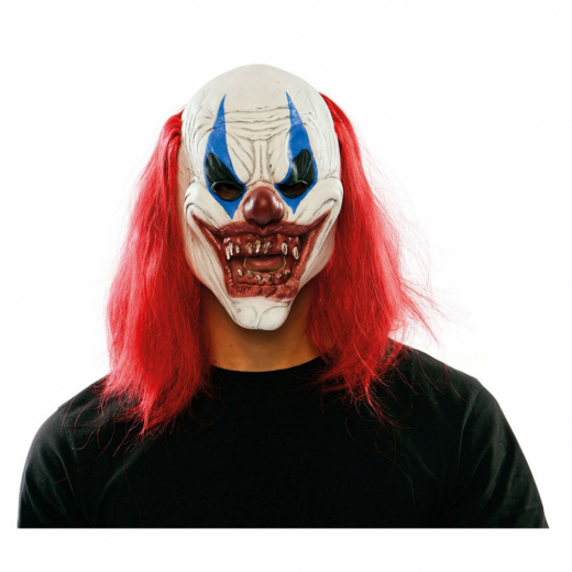 Latex Mask Diabolic Clown i gruppen LEKSAKER / Maskerad / Masker hos Spelexperten (E200381)