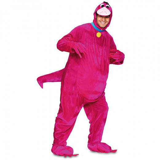 Maskeraddräkt - Pink Dino i gruppen LEKSAKER / Maskerad / Maskeraddräkter / Dräkter för vuxna hos Spelexperten (E706410-T04)