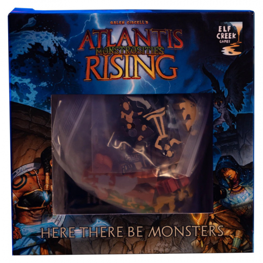 Atlantis Rising: Monstrosities - Here There Be Monsters (Exp.) i gruppen SÄLLSKAPSSPEL / Tillbehör / Övriga hos Spelexperten (ELFECG026)