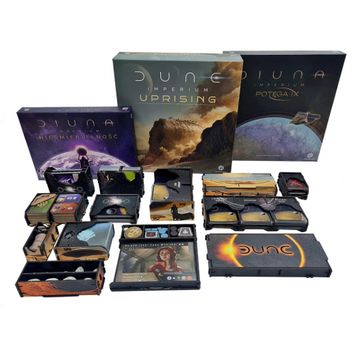 e-Raptor Insert - Dune: Imperium - Uprising + expansions UV Print i gruppen SÄLLSKAPSSPEL / Tillbehör / Inserts & Organizers hos Spelexperten (ERP3777)